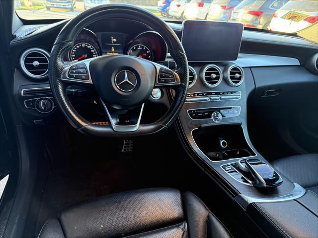 used 2015 Mercedes-Benz C-Class car, priced at $11,998