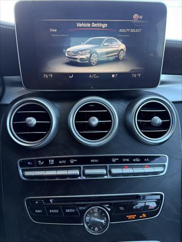 used 2015 Mercedes-Benz C-Class car, priced at $11,998