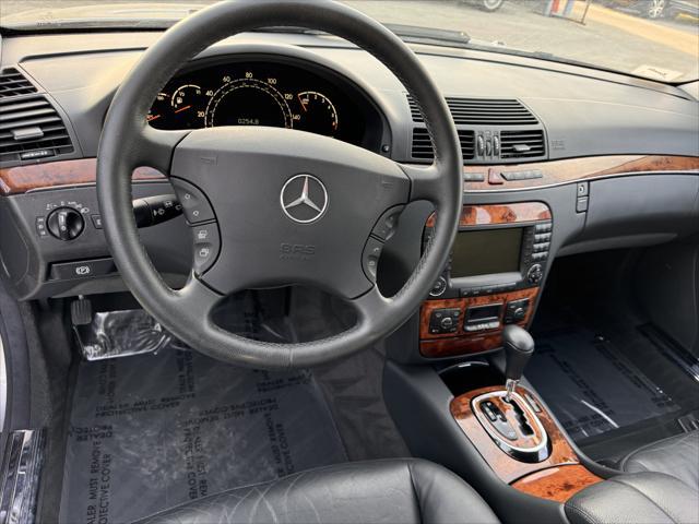 used 2004 Mercedes-Benz S-Class car, priced at $11,998