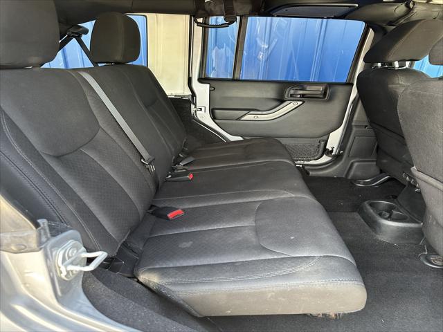 used 2015 Jeep Wrangler Unlimited car, priced at $14,898