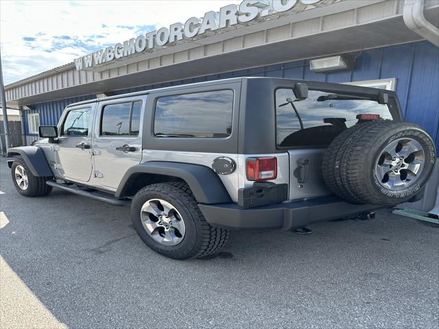 used 2015 Jeep Wrangler Unlimited car, priced at $14,898