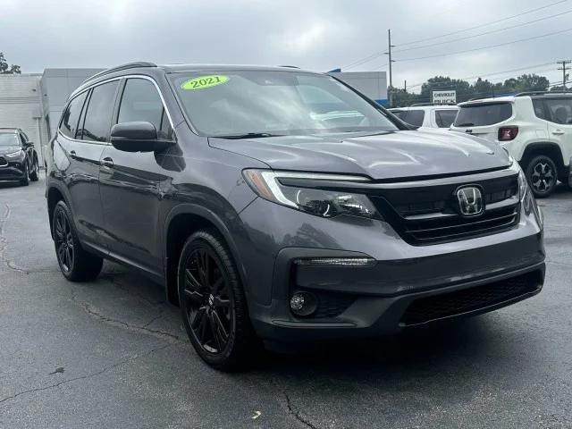 used 2021 Honda Pilot car, priced at $26,687