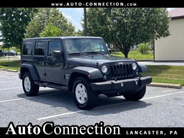 used 2017 Jeep Wrangler Unlimited car, priced at $16,987
