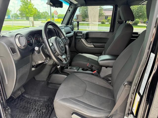 used 2018 Jeep Wrangler JK Unlimited car, priced at $17,999