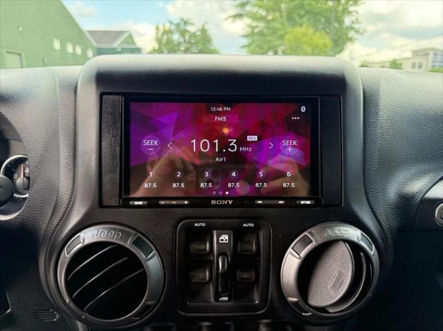 used 2018 Jeep Wrangler JK Unlimited car, priced at $17,999