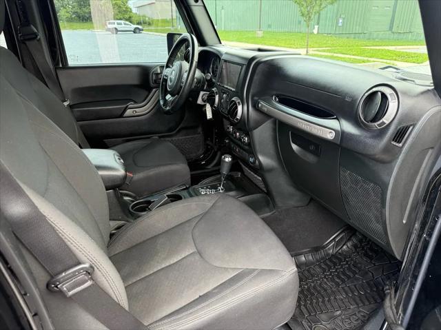 used 2018 Jeep Wrangler JK Unlimited car, priced at $17,999