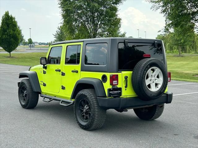 used 2016 Jeep Wrangler Unlimited car, priced at $21,990