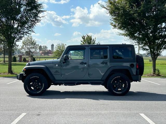 used 2015 Jeep Wrangler Unlimited car, priced at $20,987