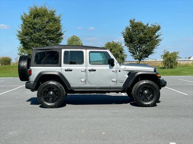 used 2021 Jeep Wrangler Unlimited car, priced at $28,877