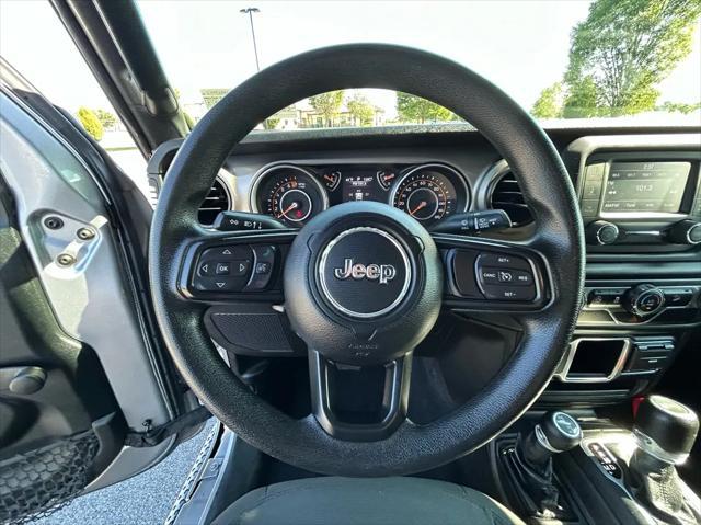 used 2021 Jeep Wrangler Unlimited car, priced at $28,877