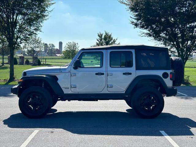 used 2021 Jeep Wrangler Unlimited car, priced at $28,877