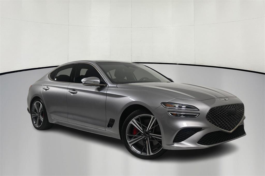 new 2024 Genesis G70 car, priced at $47,929