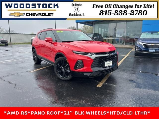 used 2021 Chevrolet Blazer car, priced at $24,698