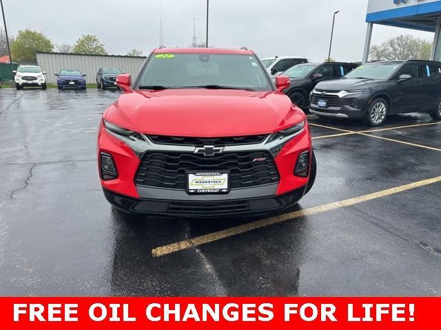 used 2021 Chevrolet Blazer car, priced at $24,698