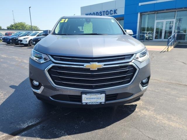 used 2021 Chevrolet Traverse car, priced at $33,999