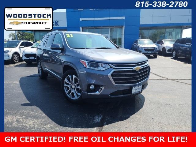 used 2021 Chevrolet Traverse car, priced at $32,900