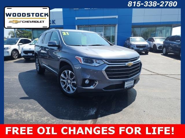 used 2021 Chevrolet Traverse car, priced at $32,499