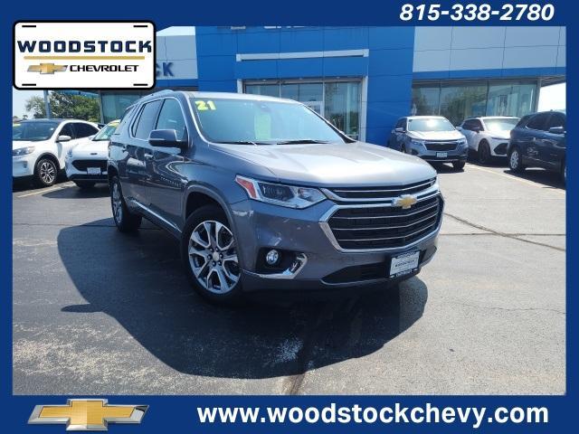 used 2021 Chevrolet Traverse car, priced at $33,999