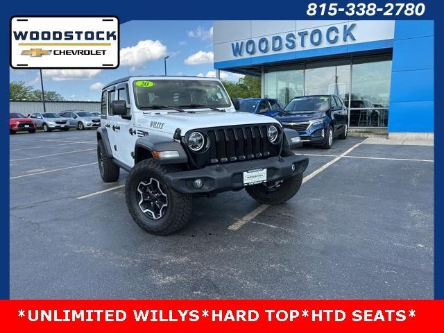 used 2020 Jeep Wrangler Unlimited car, priced at $27,995