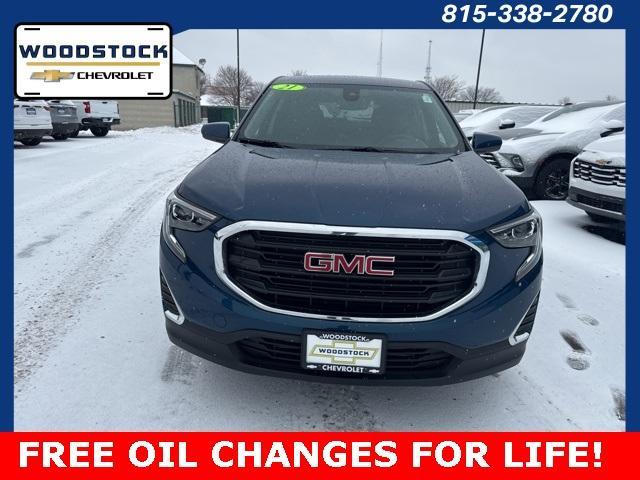 used 2021 GMC Terrain car, priced at $20,497