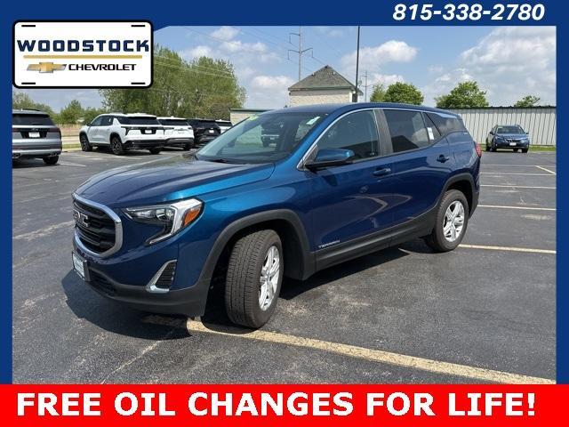 used 2021 GMC Terrain car, priced at $21,463