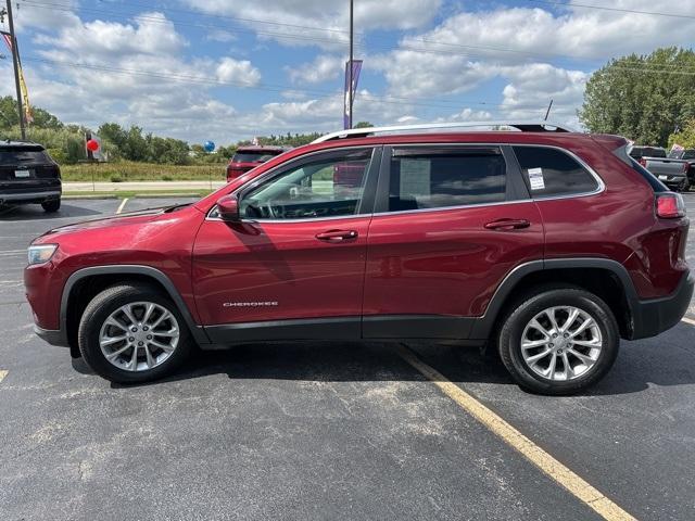 used 2019 Jeep Cherokee car, priced at $13,700