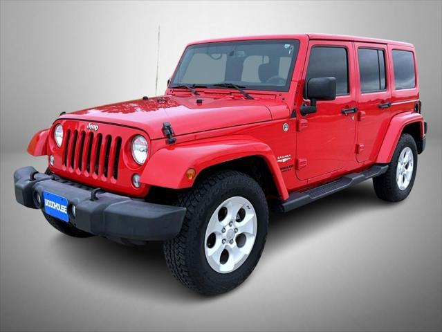 used 2015 Jeep Wrangler Unlimited car, priced at $19,287