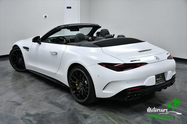 used 2022 Mercedes-Benz AMG SL 63 car, priced at $114,439