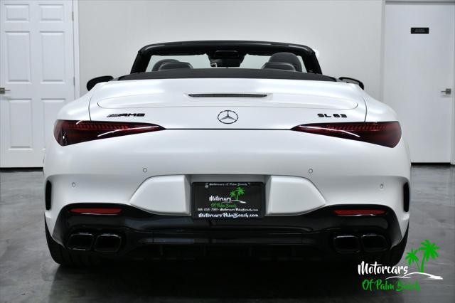 used 2022 Mercedes-Benz AMG SL 63 car, priced at $114,439