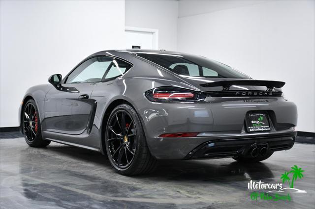 used 2024 Porsche 718 Cayman car, priced at $97,499