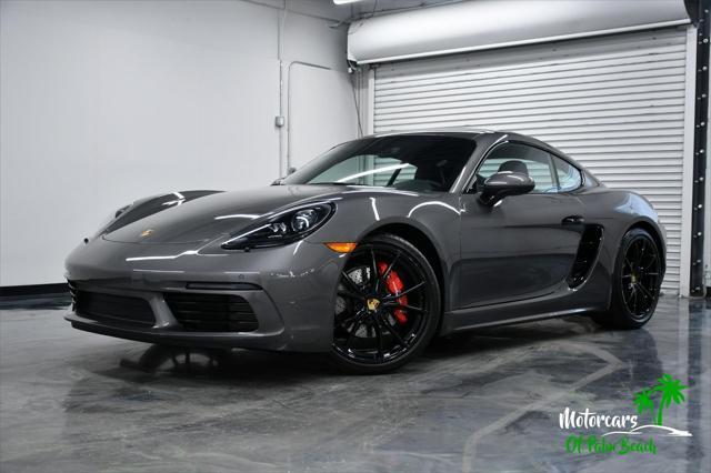 used 2024 Porsche 718 Cayman car, priced at $97,499