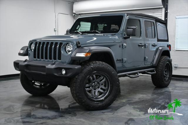 used 2024 Jeep Wrangler car, priced at $49,850