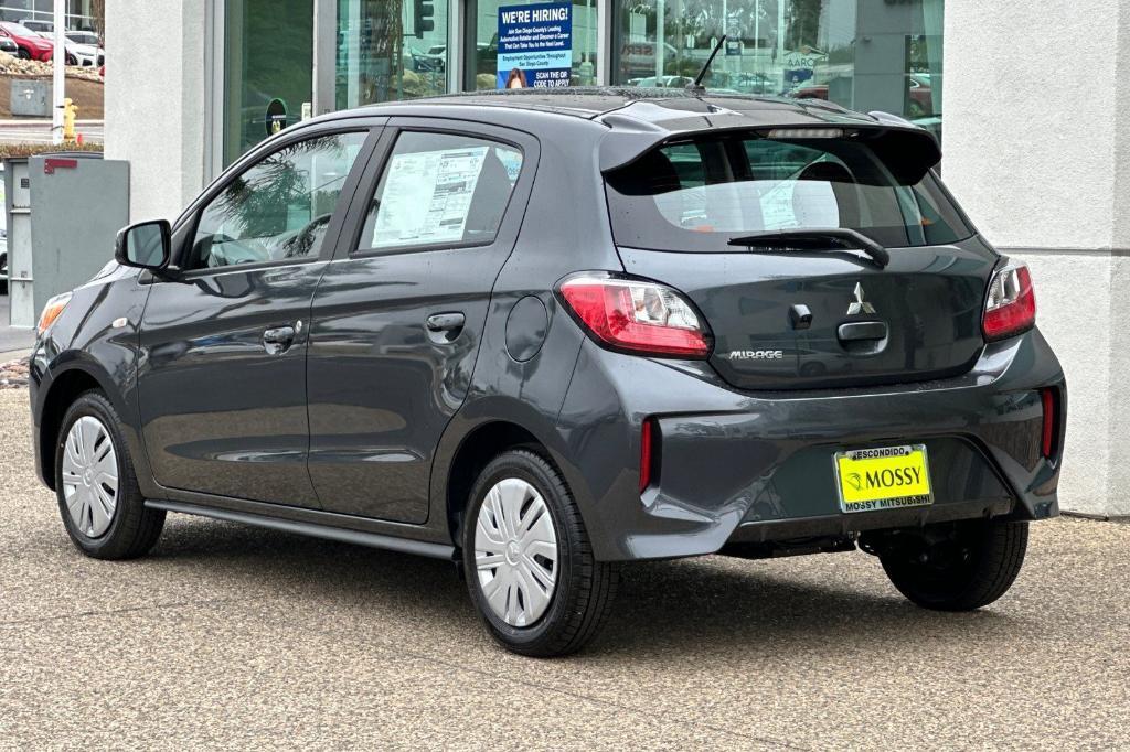new 2024 Mitsubishi Mirage car, priced at $18,175