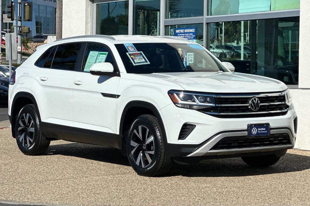 used 2022 Volkswagen Atlas Cross Sport car, priced at $24,843
