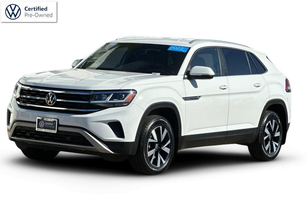 used 2022 Volkswagen Atlas Cross Sport car, priced at $24,843