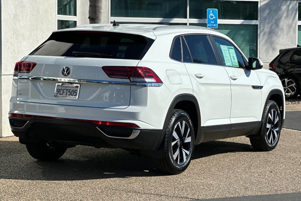 used 2022 Volkswagen Atlas Cross Sport car, priced at $24,843
