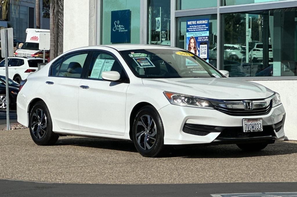 used 2017 Honda Accord car, priced at $14,799