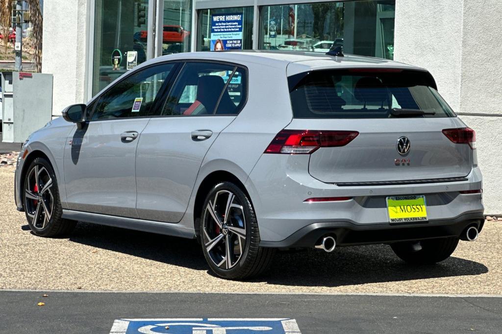 new 2025 Volkswagen Golf GTI car, priced at $39,828