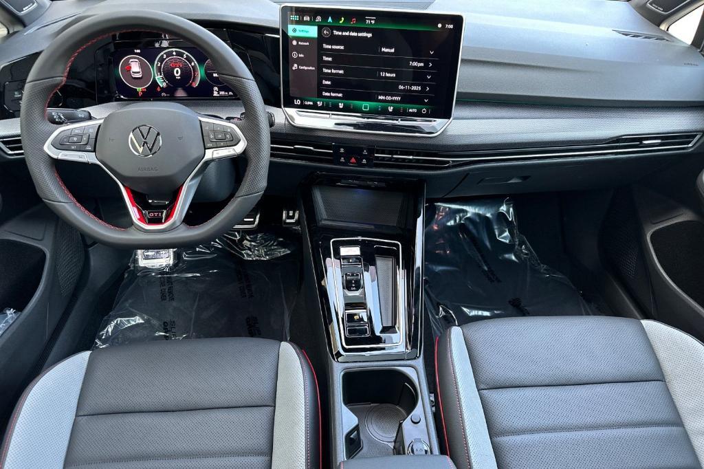 new 2025 Volkswagen Golf GTI car, priced at $39,828