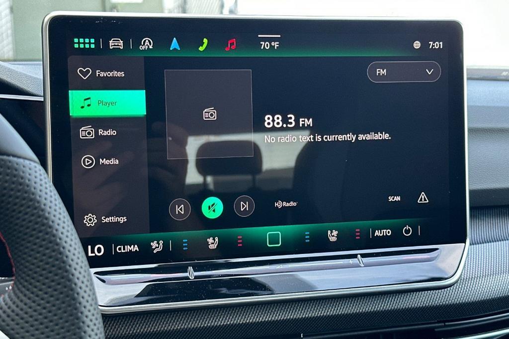 new 2025 Volkswagen Golf GTI car, priced at $39,828