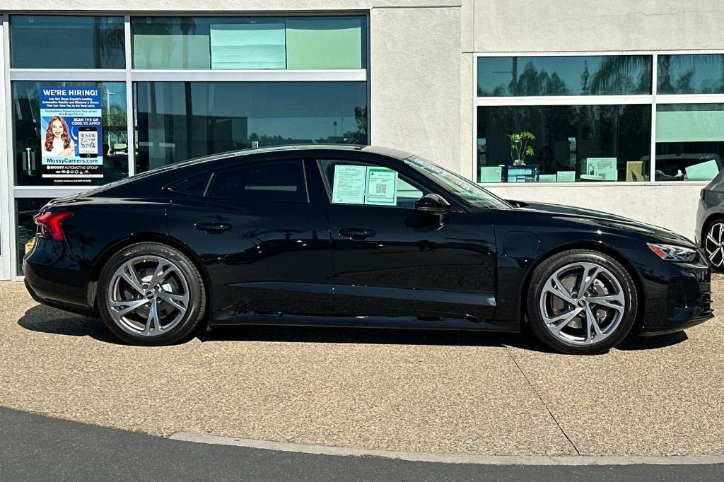 used 2023 Audi e-tron GT car, priced at $49,842