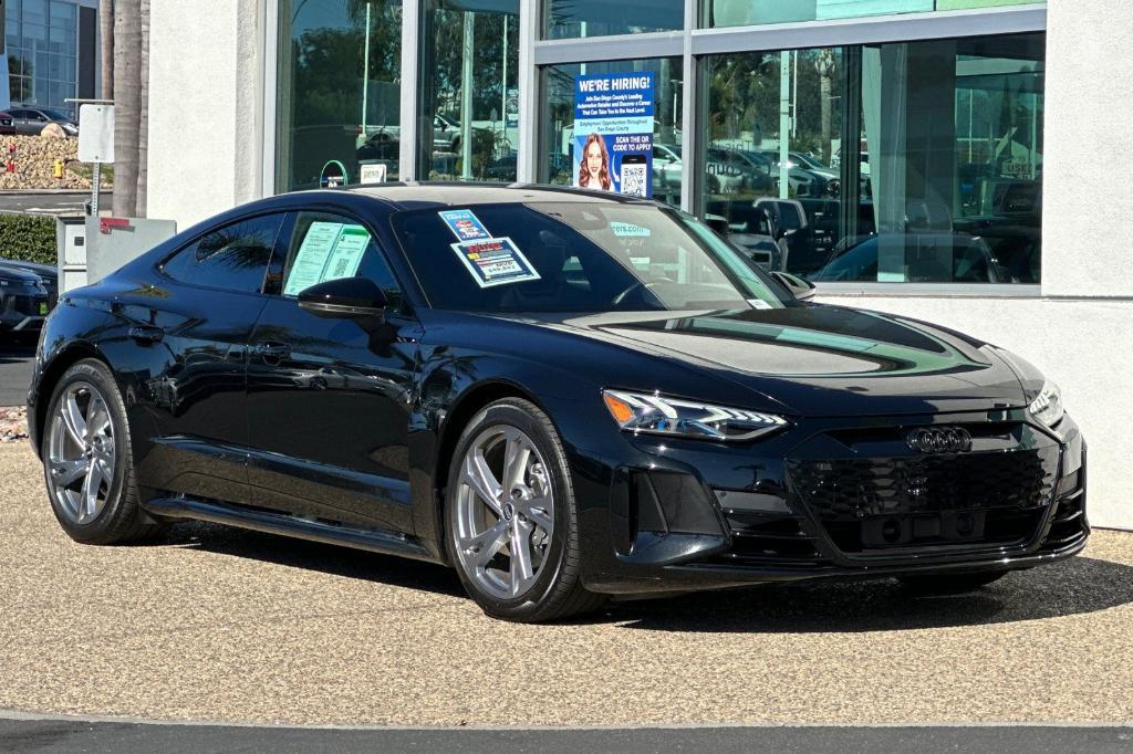 used 2023 Audi e-tron GT car, priced at $49,842