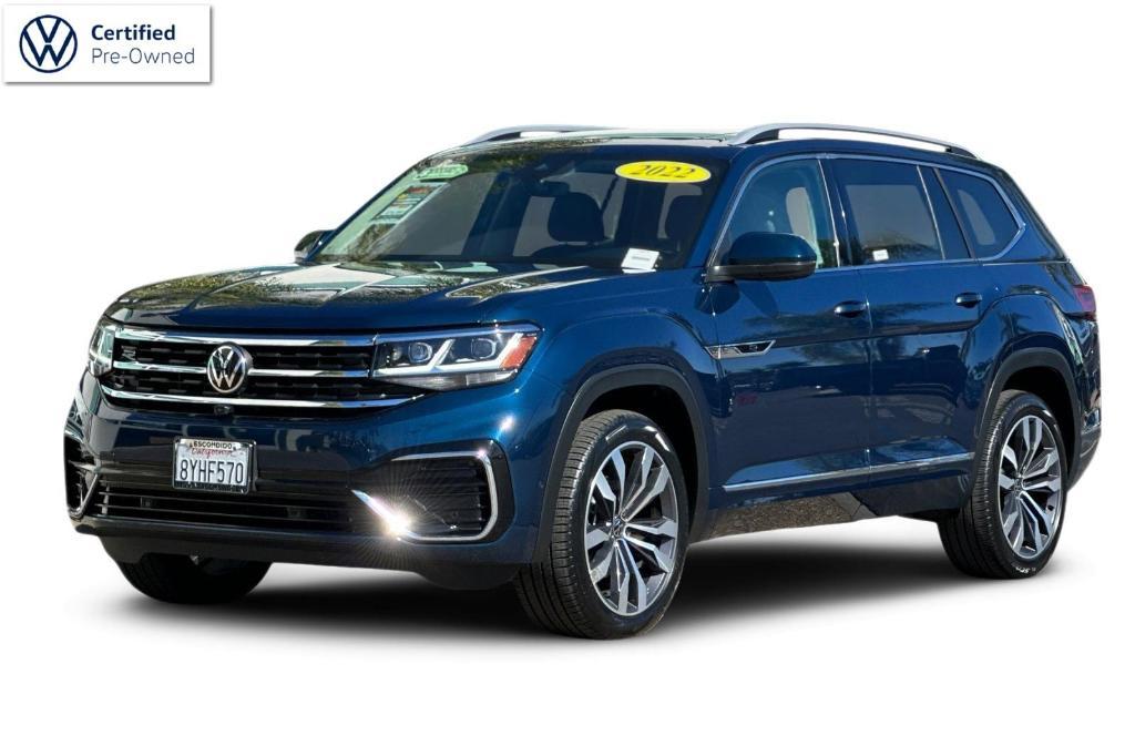 used 2022 Volkswagen Atlas car, priced at $34,988