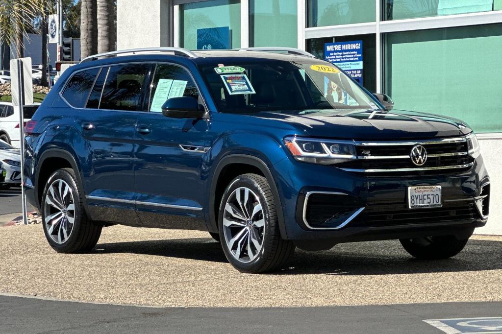 used 2022 Volkswagen Atlas car, priced at $35,947