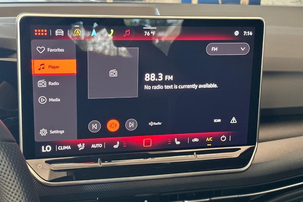 new 2025 Volkswagen Golf GTI car, priced at $38,523