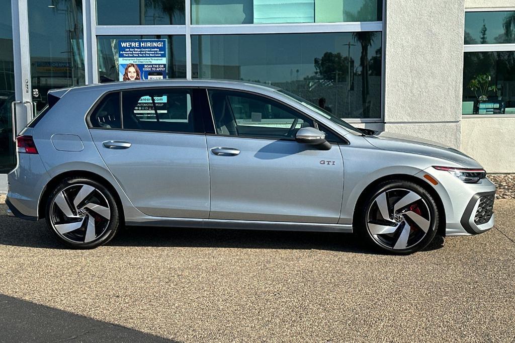 new 2025 Volkswagen Golf GTI car, priced at $33,148