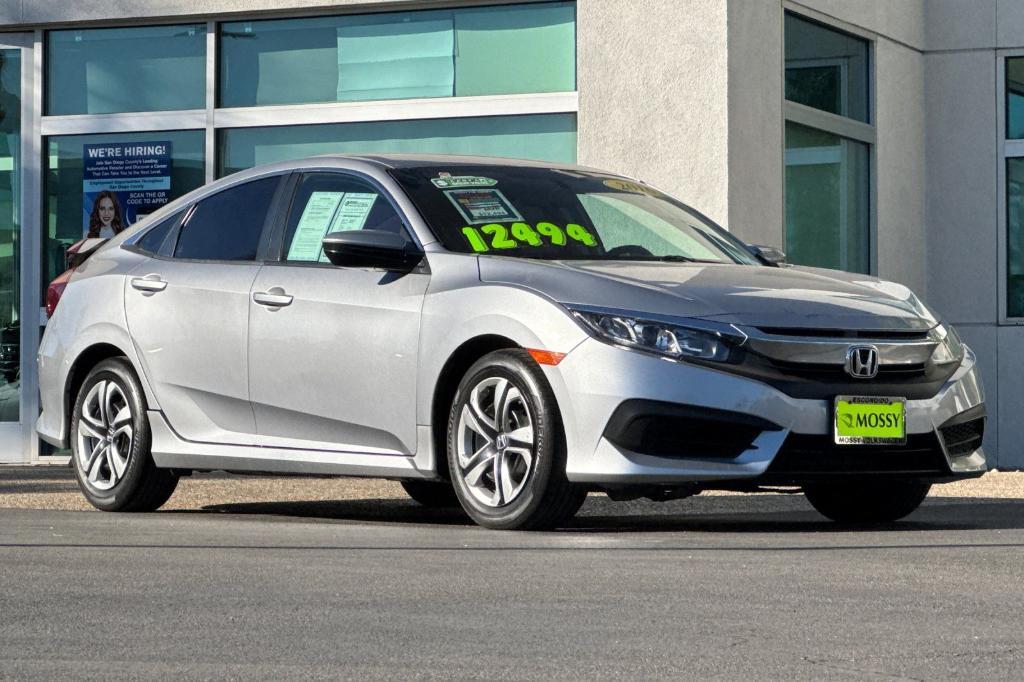 used 2016 Honda Civic car, priced at $11,818