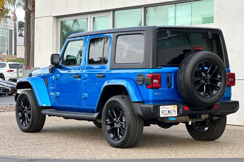 used 2022 Jeep Wrangler Unlimited 4xe car, priced at $32,995