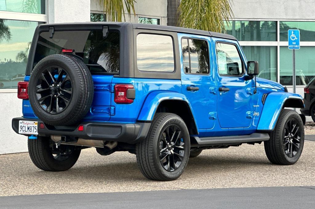 used 2022 Jeep Wrangler Unlimited 4xe car, priced at $32,995