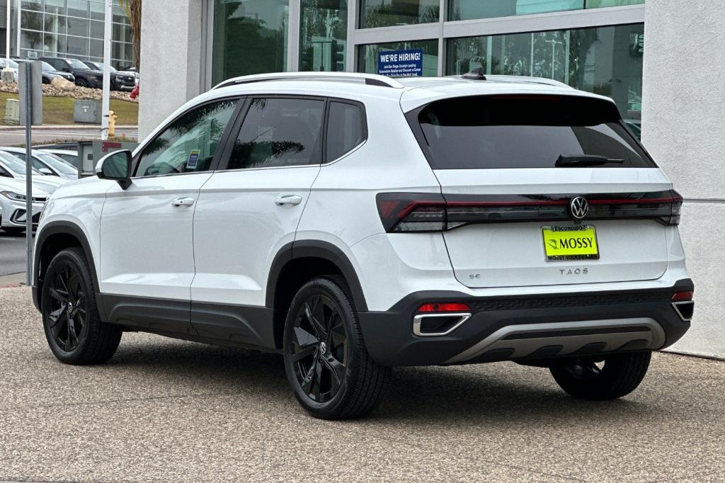new 2025 Volkswagen Taos car, priced at $28,699
